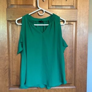Mossimo size small green blouse